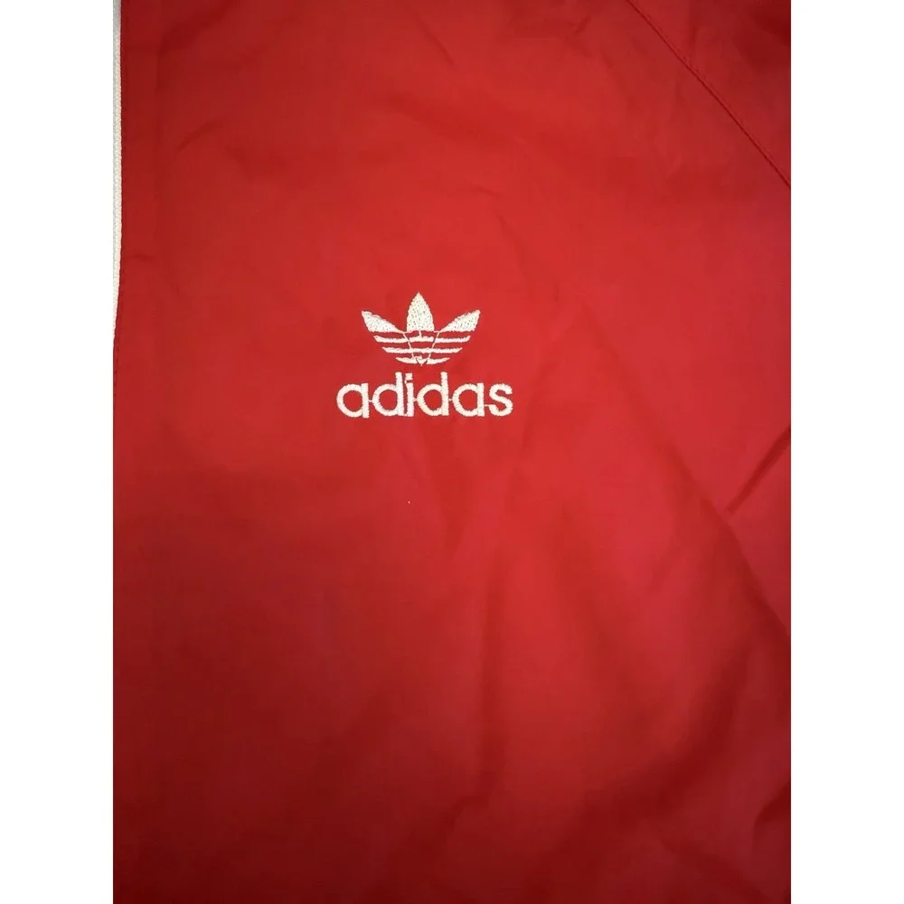 Adidas 80s Jacket Descente Small Japanese Fashion Red Vintage